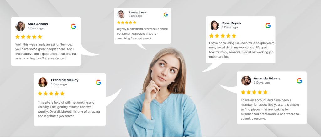 customer reviews examples